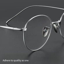 Load image into Gallery viewer, FIRADA Vintage Round Eyeglasses – Titanium Luxury Frame for Men &amp; Women
