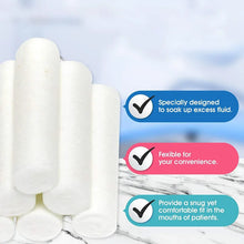 Load image into Gallery viewer, Disposable Dental Cotton Roll Dental Medical Surgical Cotton Rolls Teeth Whitening Cleaning High-purity Cotton Roll
