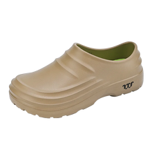 Load image into Gallery viewer, Summer Chef Shoes Anti Slip and Oil Proof Work Shoes Lazy Slippers Casual Trendy Slipper One Step Fashion Garden Shoes For Beach
