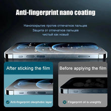 Load image into Gallery viewer, 4PCS Film For iPhone 13 12 11 14 Pro Max Full Cover Screen Protector For iPhone X XR XS Max 6 7 8 14 Plus SE Not Glass Anti-Scratch Shockproof Protection Screen Cover Shield
