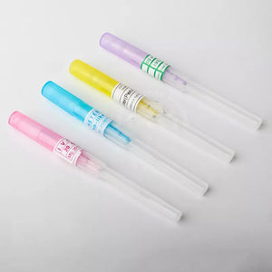 50pcs IV Cannula Pen Type Intravenous Injection Catheter 20G 22G 24G 26G Veterinary Suppliers