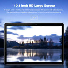 Load image into Gallery viewer, PRITOM 10 Inch Tablet PC with SIM Slot Android 10 64 GB Quad Core Touch Screen WiFi GPS Support 3G Phone Call
