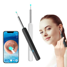 Load image into Gallery viewer, Ear Wax Cleaner Smart Ear Cleaner Otoscope Ear Wax Removal Tool with Camera Ear Endoscope 1080P Kit for iPhone iPad Android
