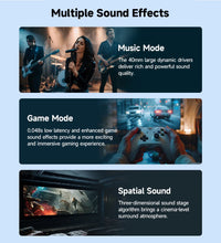 Load image into Gallery viewer, Edifier H9 Active Noise Cancelling Wireless Headphones Bluetooth 5.4 Headset Hi-Res Audio 75H Battery Life Foldable Design
