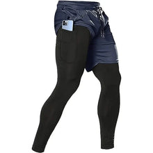 Load image into Gallery viewer, Men’s 2-in-1 Quick-Dry Training Pants – Athletic Joggers for Running, Gym &amp; Fitness
