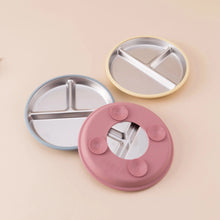 Load image into Gallery viewer, Stainless Steel Baby Feeding Set with Silicone Sucker
