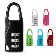 Load image into Gallery viewer, Mini Dial Digits Code Number Password Combination Padlock Safety Travel Security Lock for Luggage Lock Padlock Gym
