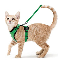 Load image into Gallery viewer, Cat Harness and Leash – Soft Adjustable Escape-Proof Vest for Walking Cats
