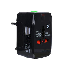 Load image into Gallery viewer, All-in-One International Plug Adapter – Universal Travel Power Converter with 2 USB &amp; Type-C Ports (AU/US/UK/EU)
