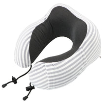 Load image into Gallery viewer, U Shaped Memory Foam Neck Cushion Travel Healthcare Soft Travel Pillow Neck Cervical Airplane Pillow
