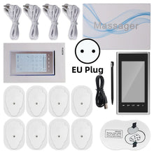 Load image into Gallery viewer, EMS Electric Muscle Stimulator Therapy 24 Modes 4 Output Channel Tens Unit Machine Physiotherapy Pulse Body Massager Dropship
