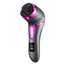 Load image into Gallery viewer, USB rechargeable professional foot care kit with LCD display, 2-speed, multiple heads for removing dead skin
