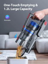 Load image into Gallery viewer, BUTURE JR500 450W 36000PA Suction Power Handheld Cordless Wireless Vacuum Cleaner Home Appliance 1.2L Dust Cup Removable Battery
