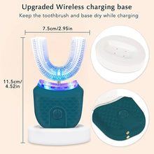 Load image into Gallery viewer, Electric U-Shaped Toothbrush for Adults - Soft-Bristles Teeth Whitening Kit, Oral Care with Auto-Timing &amp; 360° Gum Protection
