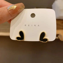 Load image into Gallery viewer, Love Heart Pearl Drop Earrings – Sweet Elegant Jewelry for Women
