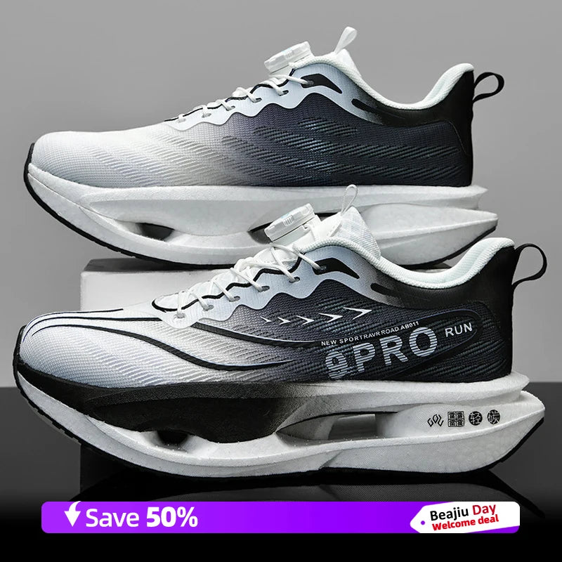 Running Shoes Men Training Speciality Marathon Sports Breathable Lightweight Women's Comfortable Nonskid Leisure Sneakers