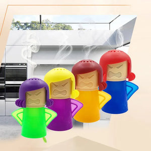 Angry Mama Oven Steam Microwave Cleaner Easily Cleans Microwave Oven Steam Cleaner Appliances Microwave Fridge Cleaning