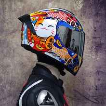 Load image into Gallery viewer, Full Face Racing Helmets Winter Warm Double Visor Motorcycle Helmet Motorbike Sports helmet LVS-701
