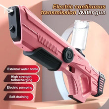 Load image into Gallery viewer, Electric Automatic Water Gun – Rechargeable High-Pressure Water Blaster for Kids &amp; Adults, Portable Outdoor Beach Toy

