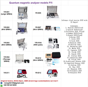 2025 New Cloud Version Quantum Resonance Analyzer Healthcare Quantum Health Machine Bioresonance Body Scanner Device