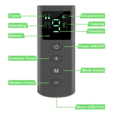 Load image into Gallery viewer, EMS 4 Modes Tens Machine Unit 9 Intensity Muscle Stimulator Acupuncture Body Massage Digital Therapy Machine Electrostimulation

