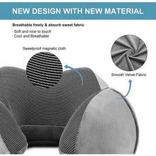 Load image into Gallery viewer, Soft Travel Pillow U Shaped Travel Healthcare Memory Foam Neck Cervical Airplane Pillow Neck Cushion
