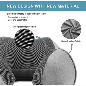 Soft Travel Pillow U Shaped Travel Healthcare Memory Foam Neck Cervical Airplane Pillow Neck Cushion