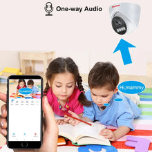 Load image into Gallery viewer, 4K 8MP POE IP Camera Audio H.265 Onvif Wide Angle 2.8mm AI Color Night Vision Home CCTV Video Surveillance Security
