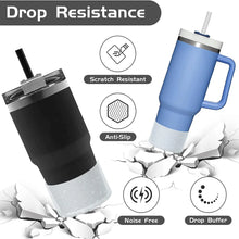 Load image into Gallery viewer, Bling Silicone Cover For Stanley Quencher Adventure 40oz Tumbler For Stanley Ice Flow 20oz 30oz Protective Bottle Boot Sleeve
