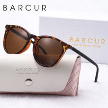 Load image into Gallery viewer, BARCUR Pink Fashion Round Sunglasses for Women – Polarized Comfortable UV400 Mirror Lense Lightweight PC Frame for Summer Travel Vacation &amp; Holiday – Trendy Girls’ Gift Idea with Sweet Style

