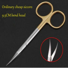 Load image into Gallery viewer, Ordinary cheap medical surgical eye scissors beauty scissors cut tissue scissors
