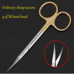 Ordinary cheap medical surgical eye scissors beauty scissors cut tissue scissors