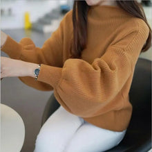 Load image into Gallery viewer, 2023 New Women&#39;s Coarse Wool Sweater Warm Spring Autumn Winter Casual Sleeved Pullover
