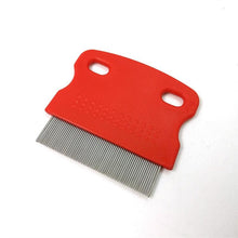 Load image into Gallery viewer, Dog Comb Remove Flea Hair Brush Hair Comb Puppy Cat Comb Dog Brush Multifunction Pet Grooming Dog Brush  Comb Pet Cat Puppy Dog Lice Comb Remover Stainless Steel Fine Teeth Pet Lice Flea Comb
