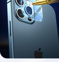 Load image into Gallery viewer, 4Pcs Full Cover Protective Glass for Iphone 11 12 13 Pro XS Max Camera Protector for Iphone X 11pro Max 12 13 Mini 14 Pro Max Camera Lens Protector for iPhone
