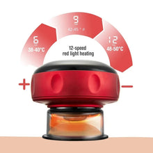 Load image into Gallery viewer, High Quality Body Scraping Massage Smart Electric Vacuum Cupping Heating Suction Cup Device Back Neck Arm Massger

