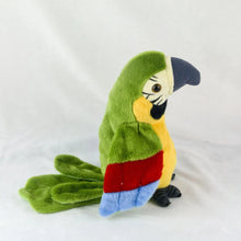 Load image into Gallery viewer, Talking Macaw Parrot Plush – Repeat &amp; Speak Electronic Stuffed Toy
