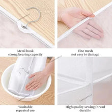 Load image into Gallery viewer, Hanging Closet Organizer Bag - Eco-Friendly 3D Transparent Storage for Tote Bags &amp; Purses
