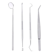 Load image into Gallery viewer, 4/3PCS/Set Teeth Cleaning Tools Dentist Tartar Scraper Scaler Plaque Remover Dental Hygiene Instruments Kit
