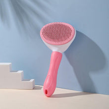 Load image into Gallery viewer, Pet Hair Remover Dog Brush Cat Comb Grooming Tools Dogs Accessories Cat Supplies Stainless Steel Beauty Massage Comb  Dog Cat Brush Pet Brush for Long and Short Hair with Self-Cleaning Brush
