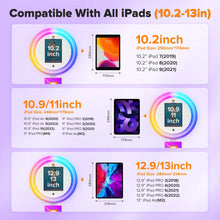 Load image into Gallery viewer, Portable iPad Photo Booth for 10.2-13in ipad with APP/Remote Control Photobooth Machine for Wedding Party Events Free logo

