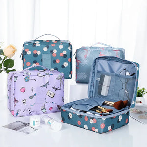 Women's Travel Organization Beauty Cosmetic Make up Storage Cute Lady Wash Bags Handbag Pouch Accessories Supplies item Products