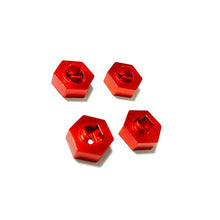 Load image into Gallery viewer, New Metal Upgrade Parts Kit Caster Block Steering Blocks Suspension Arm For Traxxas Latrax Teton 1/18 RC Car Red Parts
