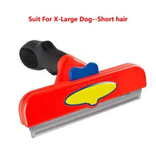 Load image into Gallery viewer, Cat &amp; Dog Hair Removal Comb – Professional Grooming Brush for Shedding Control, Massage &amp; Cleaning | Stainless Steel Deshedding Tool
