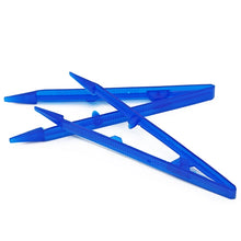 Load image into Gallery viewer, 100pcs Disposable Medical Tweezers Plastic Forceps Dental Portable Sterile Clips Dentist Lab Clinic Disposable Consumables Tool
