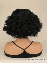 Load image into Gallery viewer, Short Curly Black Wigs for Women Synthetic Natural Wavy Costume Cosplay Party Wig

