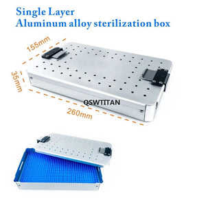 Disinfection Box Sterilization tray Box Autoclavable Surgery Tools Ophthalmic microsurgical instruments