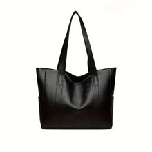 Load image into Gallery viewer, Vintage Large Capacity Tote Bag, Retro Vegan Shoulder Bag, Women's Casual Handbag For Commute

