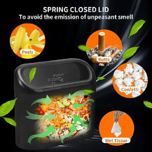 Load image into Gallery viewer, Car Trash Can (with Lid) Contains 60 (300) Garbage Bags, Small Car Trash Can, Leak-proof Mini Car Accessories
