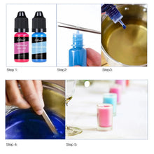 Load image into Gallery viewer, Candle Dyes Kit – Liquid Colorant Pigment Set for DIY Candle &amp; Soap Making | Vibrant Wax Dye for Soy, Beeswax &amp; Gel Candles
